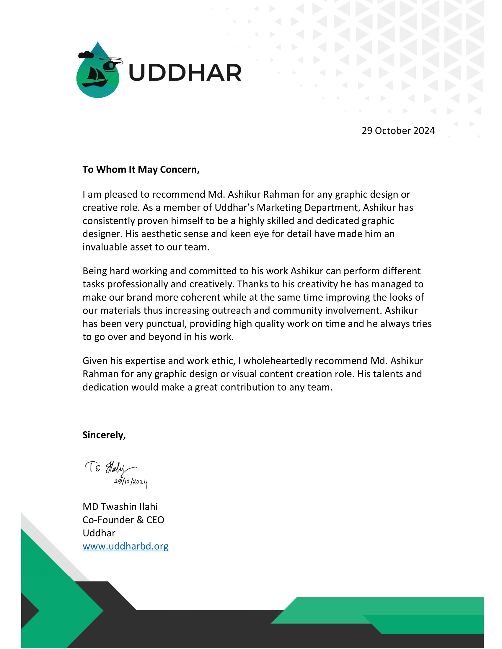 Olympiad Certificate 2
